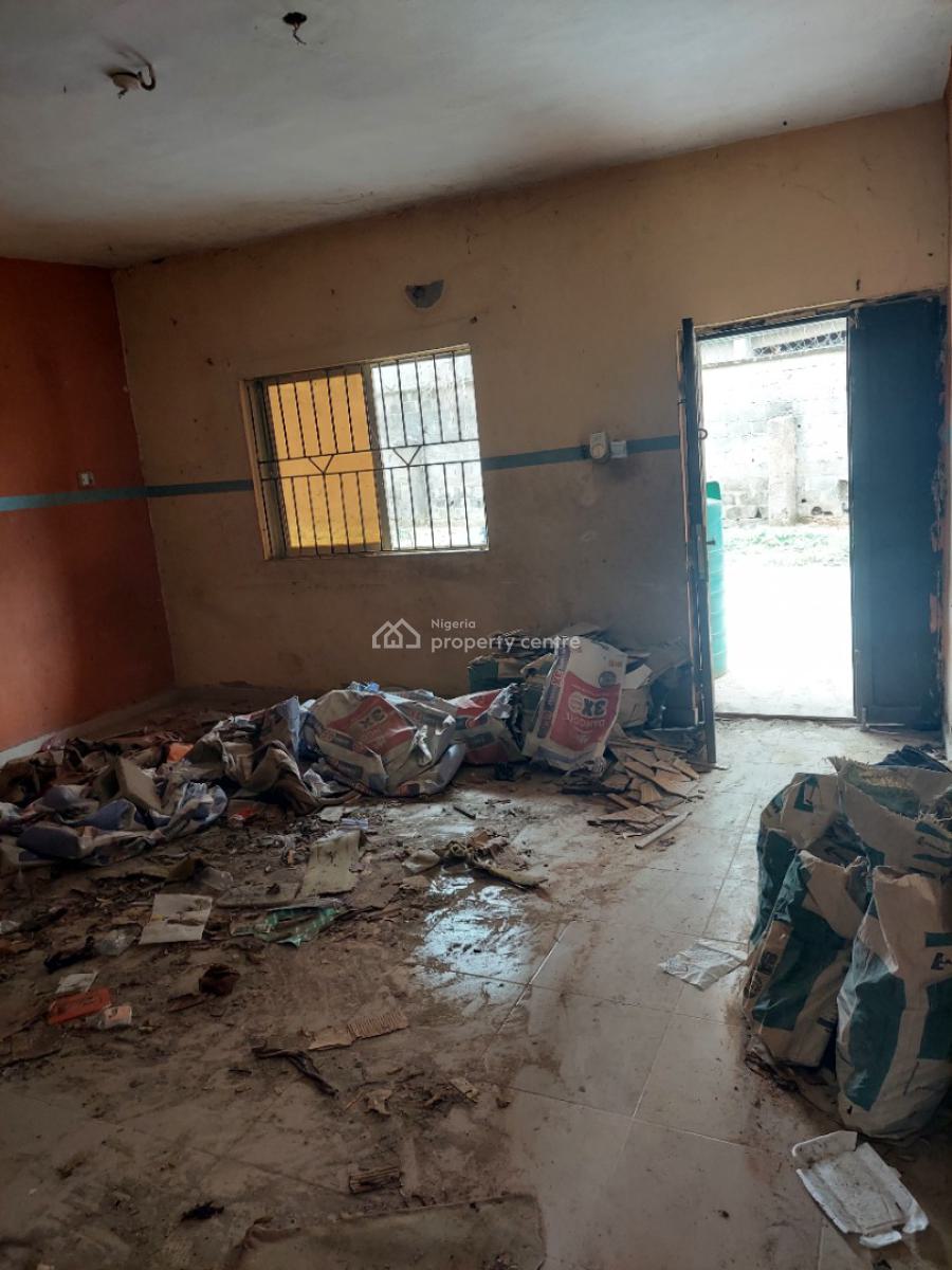 Newly Renovated Miniflat at Adesi Epo Bus Stop Along Lasu Igando Road, Igando, Alimosho, Lagos, Mini Flat (room and Parlour) for Rent