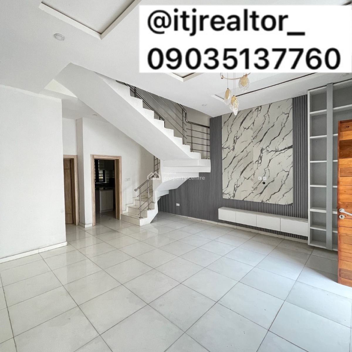 Lovely 4 Bedroom Semi Detached Duplex with Bq, Ikota, Lekki, Lagos, Semi-detached Duplex for Sale