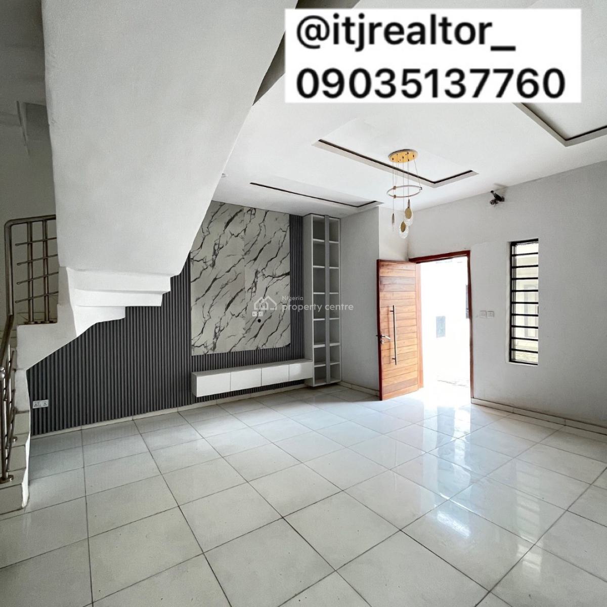 Lovely 4 Bedroom Semi Detached Duplex with Bq, Ikota, Lekki, Lagos, Semi-detached Duplex for Sale