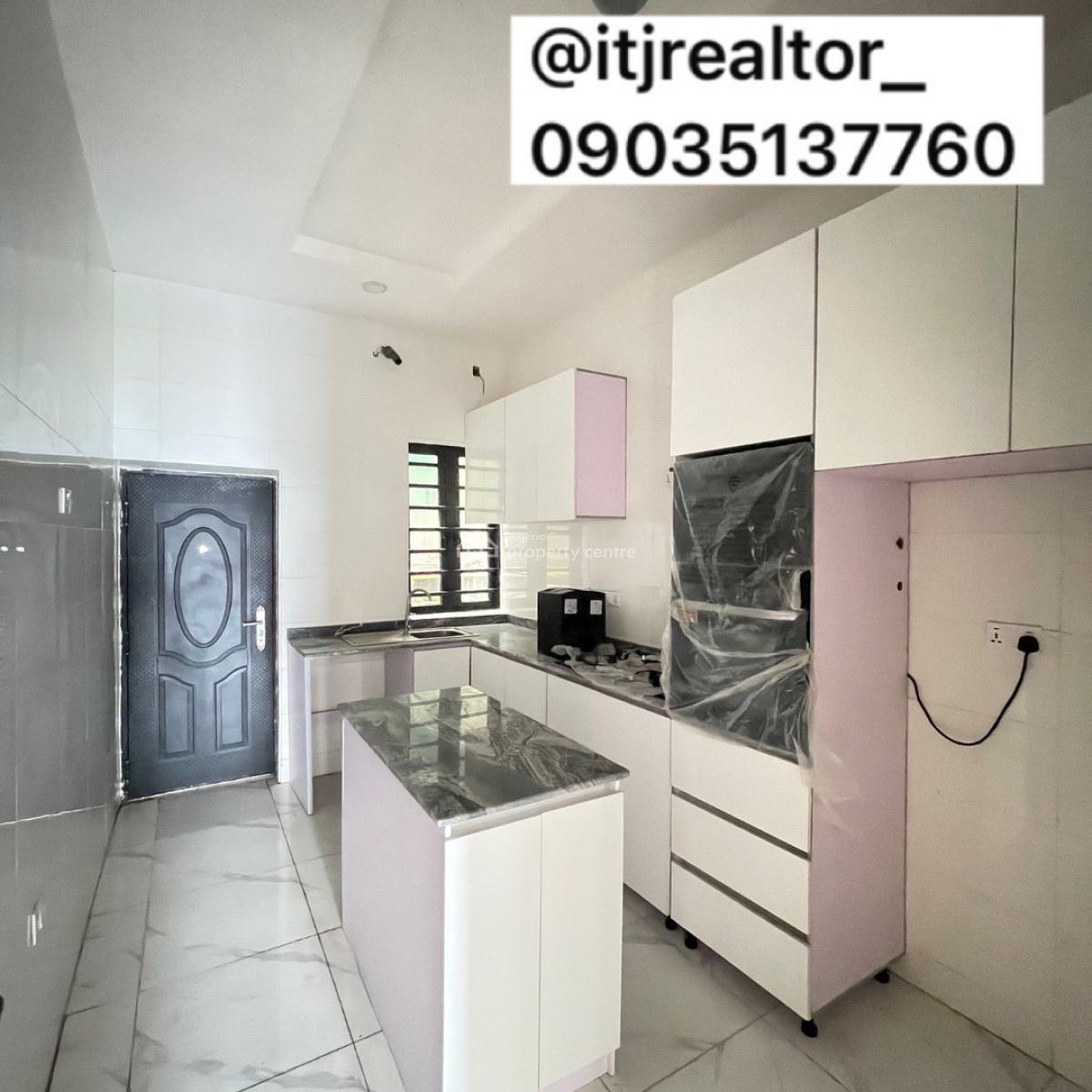 Lovely 4 Bedroom Semi Detached Duplex with Bq, Ikota, Lekki, Lagos, Semi-detached Duplex for Sale
