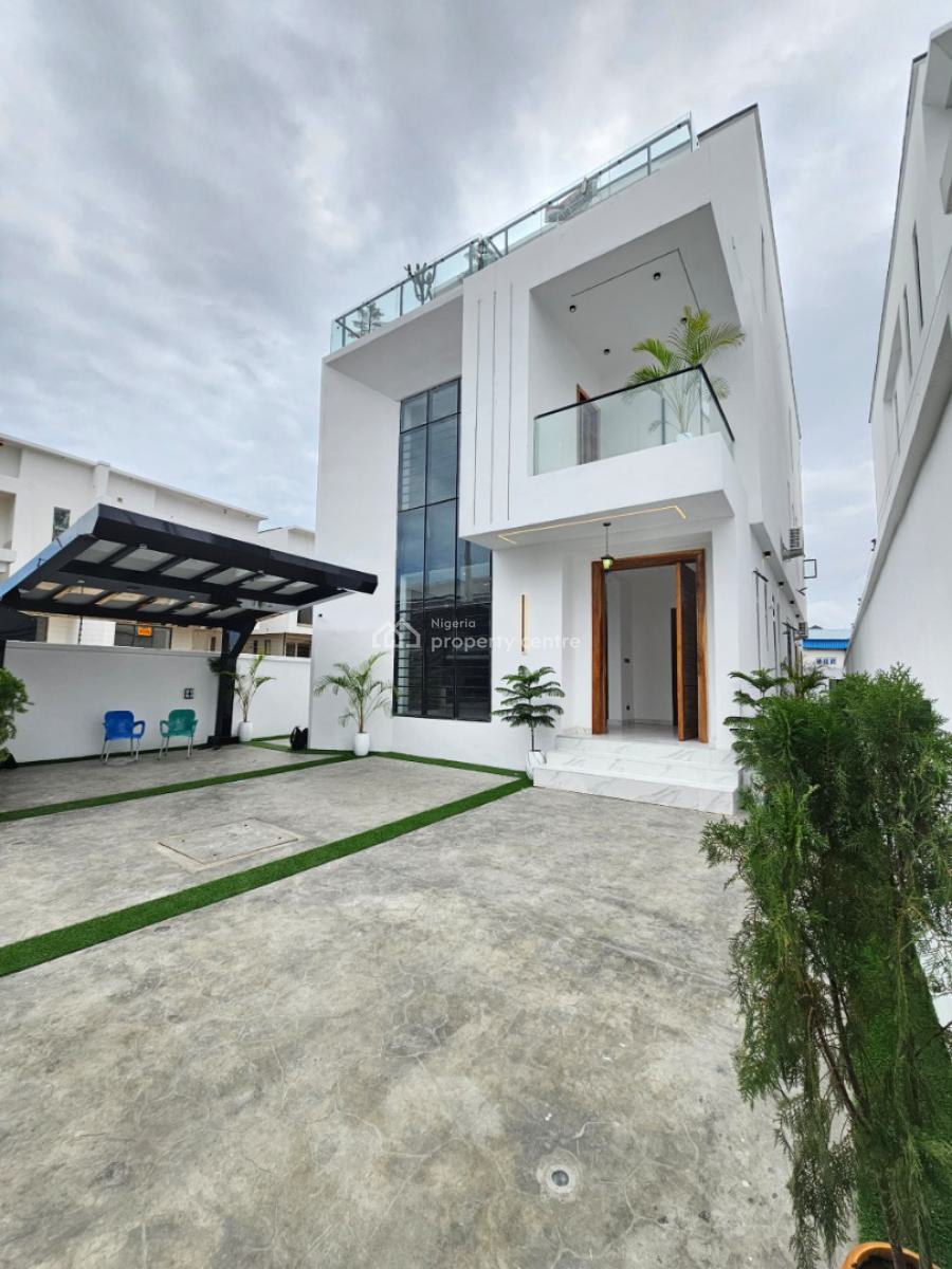 Deluxe 5 Bedroom Fully Detached Duplex with a Gym and Swimming Pool, Chevron, Lekki, Lagos, Detached Duplex for Sale