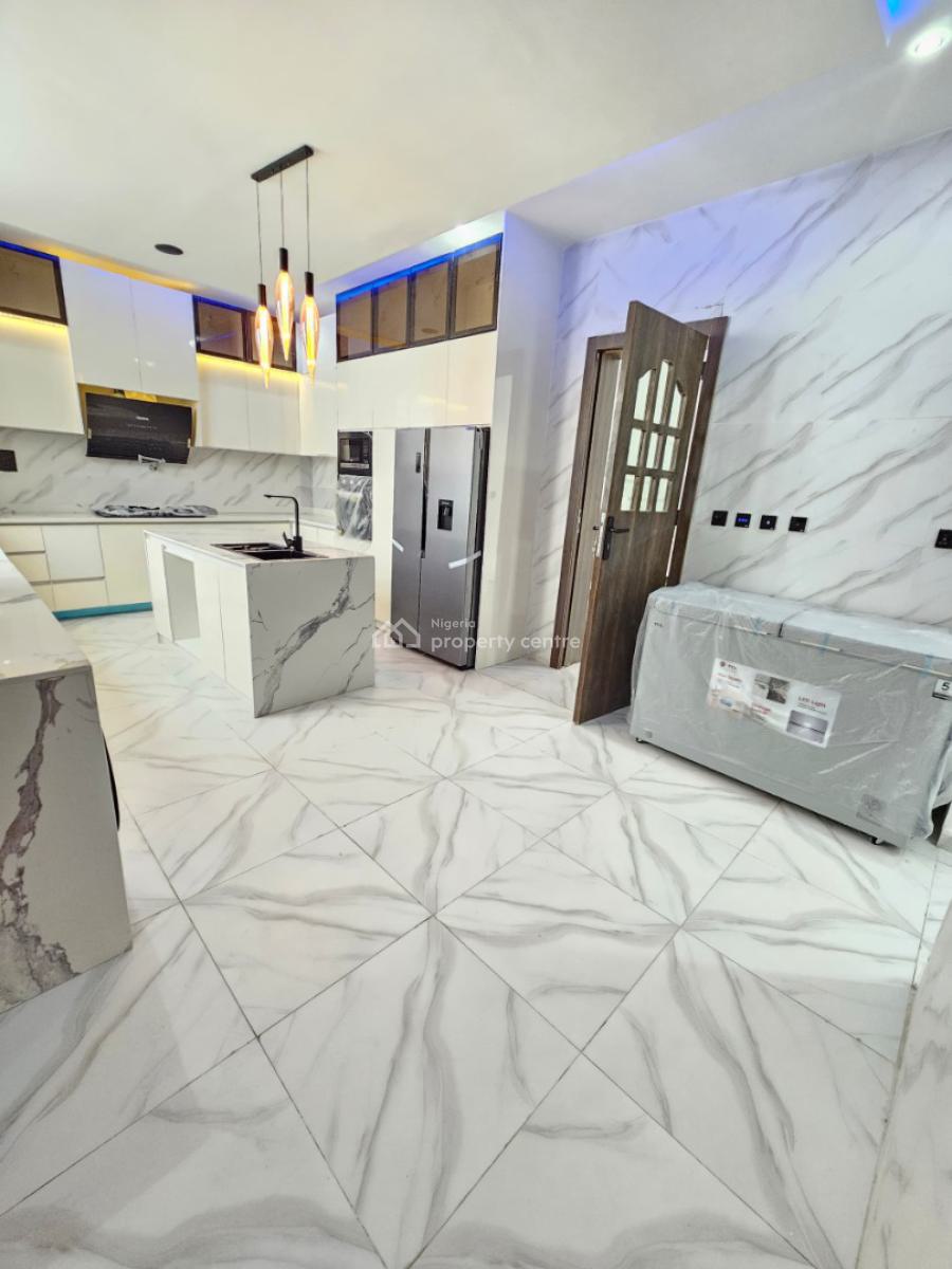 Deluxe 5 Bedroom Fully Detached Duplex with a Gym and Swimming Pool, Chevron, Lekki, Lagos, Detached Duplex for Sale