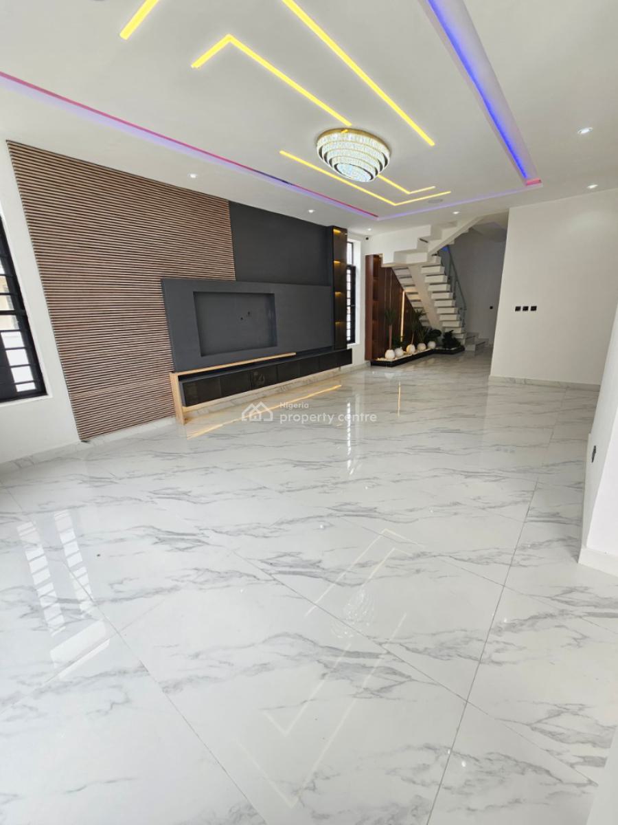 Deluxe 5 Bedroom Fully Detached Duplex with a Gym and Swimming Pool, Chevron, Lekki, Lagos, Detached Duplex for Sale