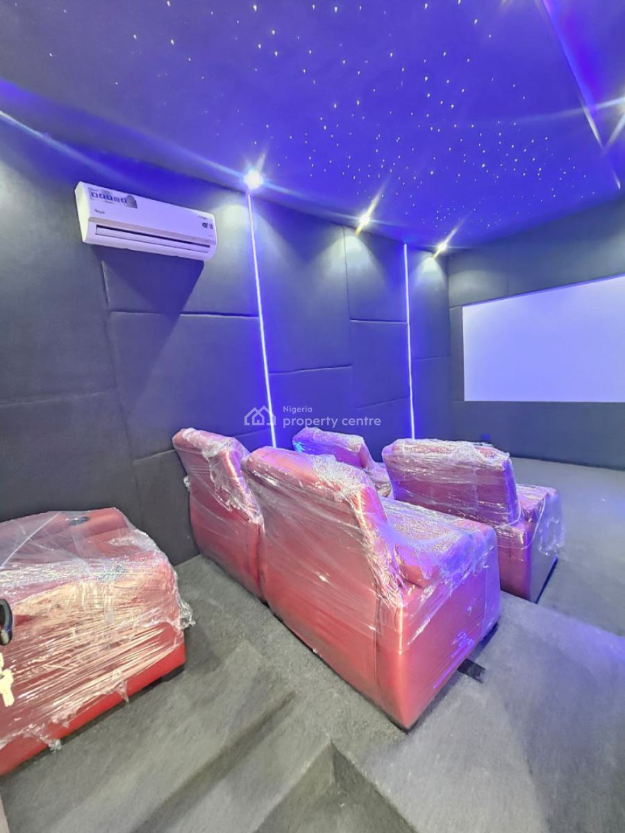 Deluxe 5 Bedroom Fully Detached Duplex with a Gym and Swimming Pool, Chevron, Lekki, Lagos, Detached Duplex for Sale