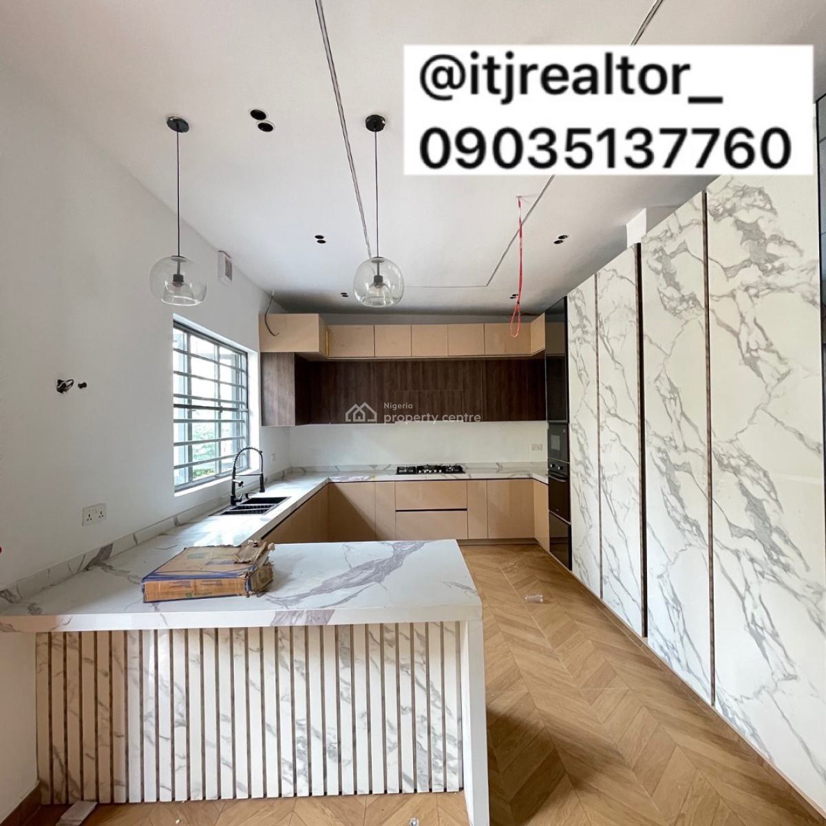 Lovely 4 Bedroom Detached Duplex with Swimming Pool and Bq, Chevron, Lekki, Lagos, Detached Duplex for Sale