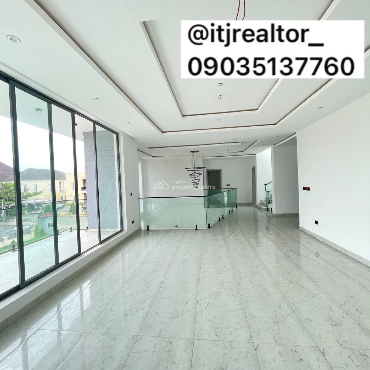 Lovely 4 Bedroom Detached Duplex with Swimming Pool and Bq, Chevron, Lekki, Lagos, Detached Duplex for Sale