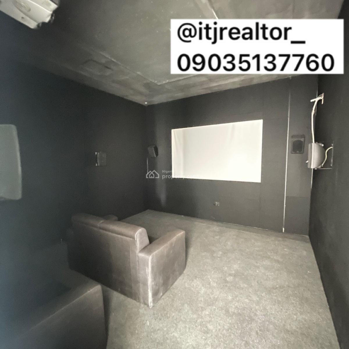 Lovely 4 Bedroom Detached Duplex with Swimming Pool and Bq, Chevron, Lekki, Lagos, Detached Duplex for Sale