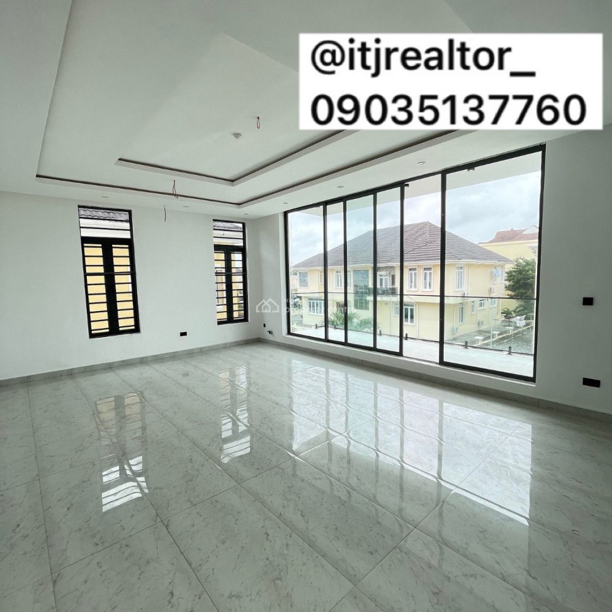 Lovely 4 Bedroom Detached Duplex with Swimming Pool and Bq, Chevron, Lekki, Lagos, Detached Duplex for Sale