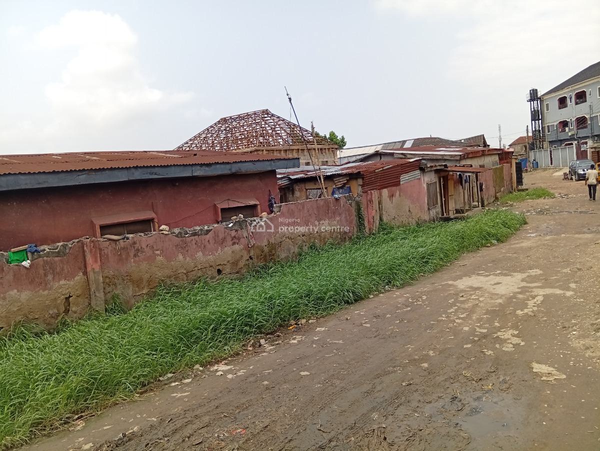 800 Sqm Corner Piece Land., By Car Wash, Oworo Gbagada Ifako Express, Gbagada, Lagos, Mixed-use Land for Sale