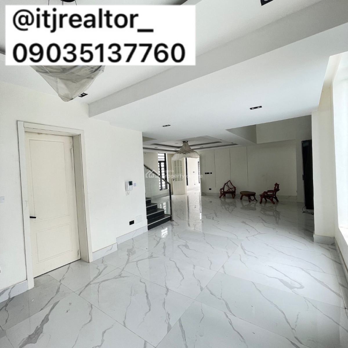 Stunning 5 Bedroom Detached Duplex with Swimming Pool, Gym and Bq, Lekki Phase 1, Lekki, Lagos, Detached Duplex for Sale
