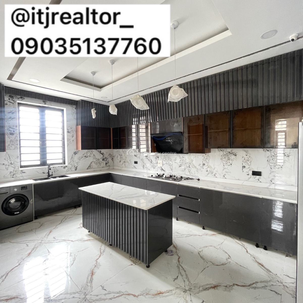 Stunning 5 Bedroom Detached Duplex with Swimming Pool, Gym and Bq, Lekki Phase 1, Lekki, Lagos, Detached Duplex for Sale