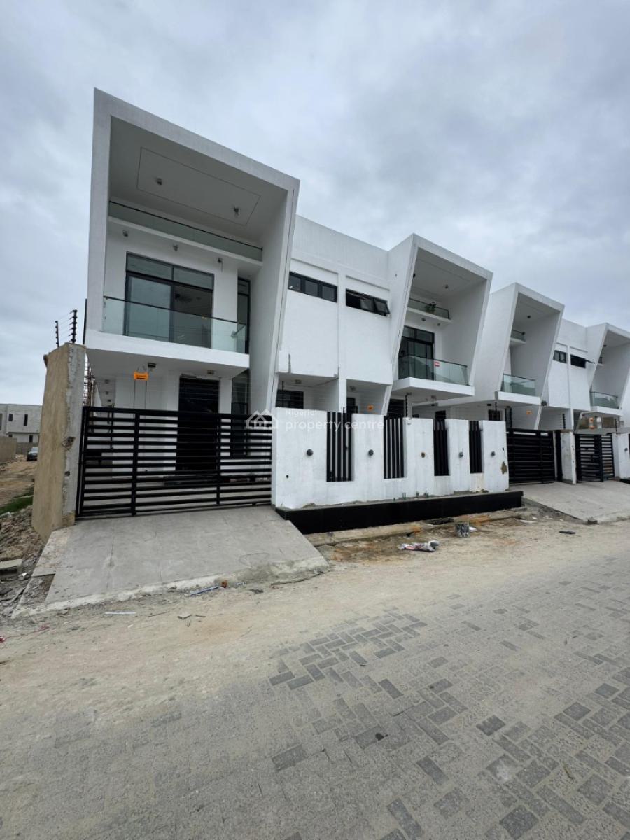 Very Spacious ,newly Built 4 Bedroom Semi Detached Duplex Within a, Chevron Toll Gate, Orchid Road, Lekki, Lagos, Semi-detached Duplex for Sale