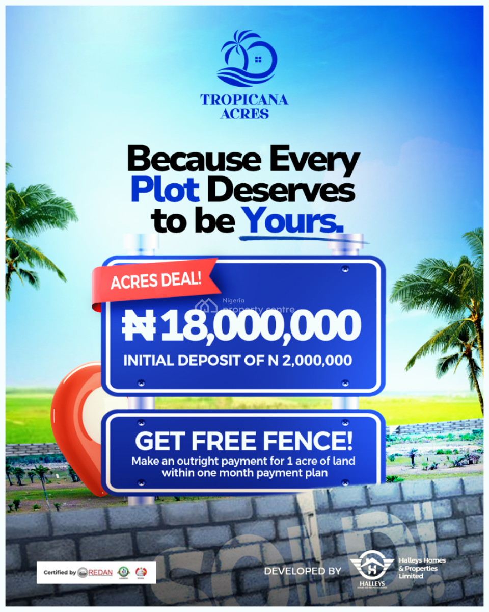 Waterside, Off Lagos-calabar Coastal Road, Ode Omi, Ibeju Lekki, Lagos, Residential Land for Sale