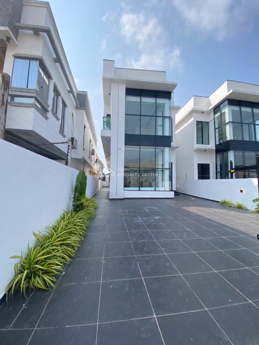 Smart Modern 5 Bedroom Fully Detached Duplex with 360 View Siting Room, Ikota, Lekki, Lagos, Detached Duplex for Sale