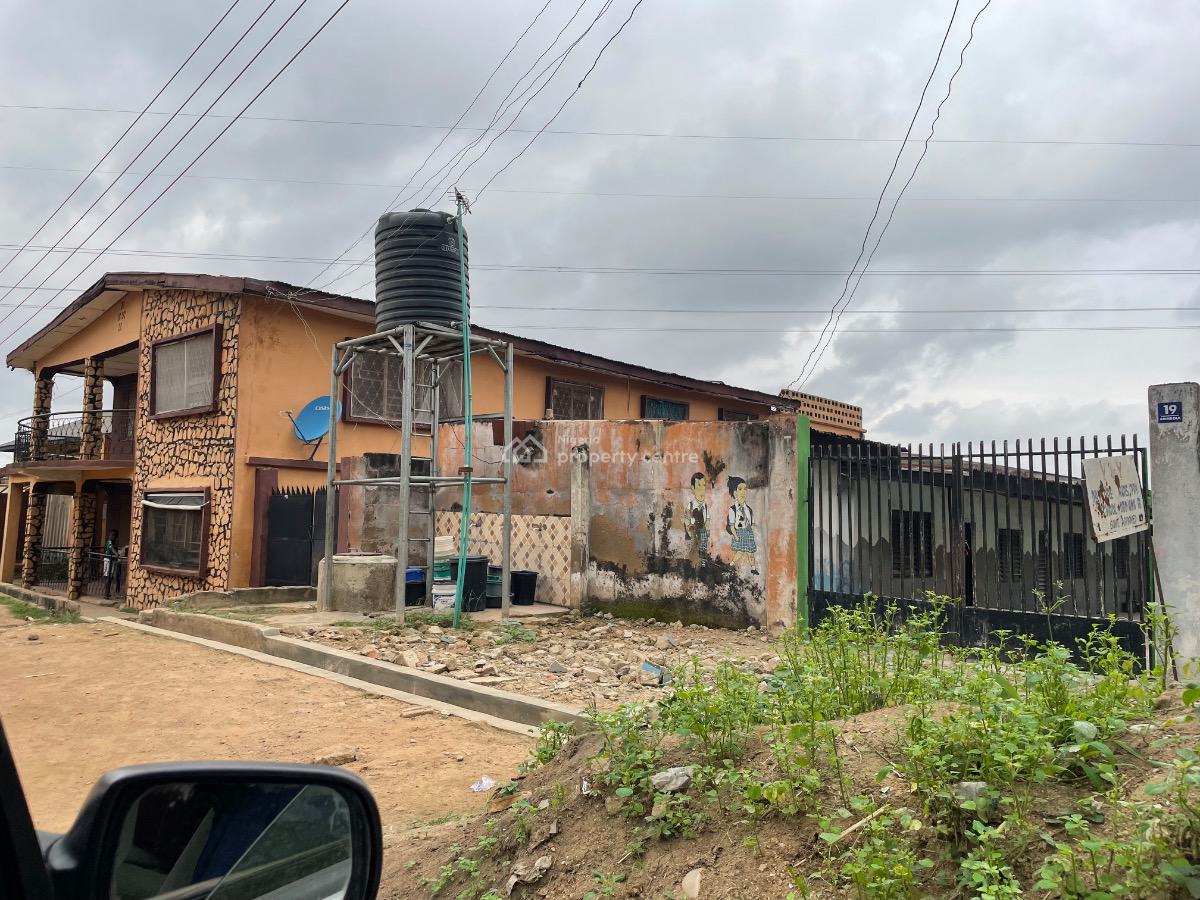 Structurally Sound Tenement Building of 8 Rooms, Abimbola Street, Behind Bovas, Odo Ona, Apata, Ibadan, Oyo, Block of Flats for Sale