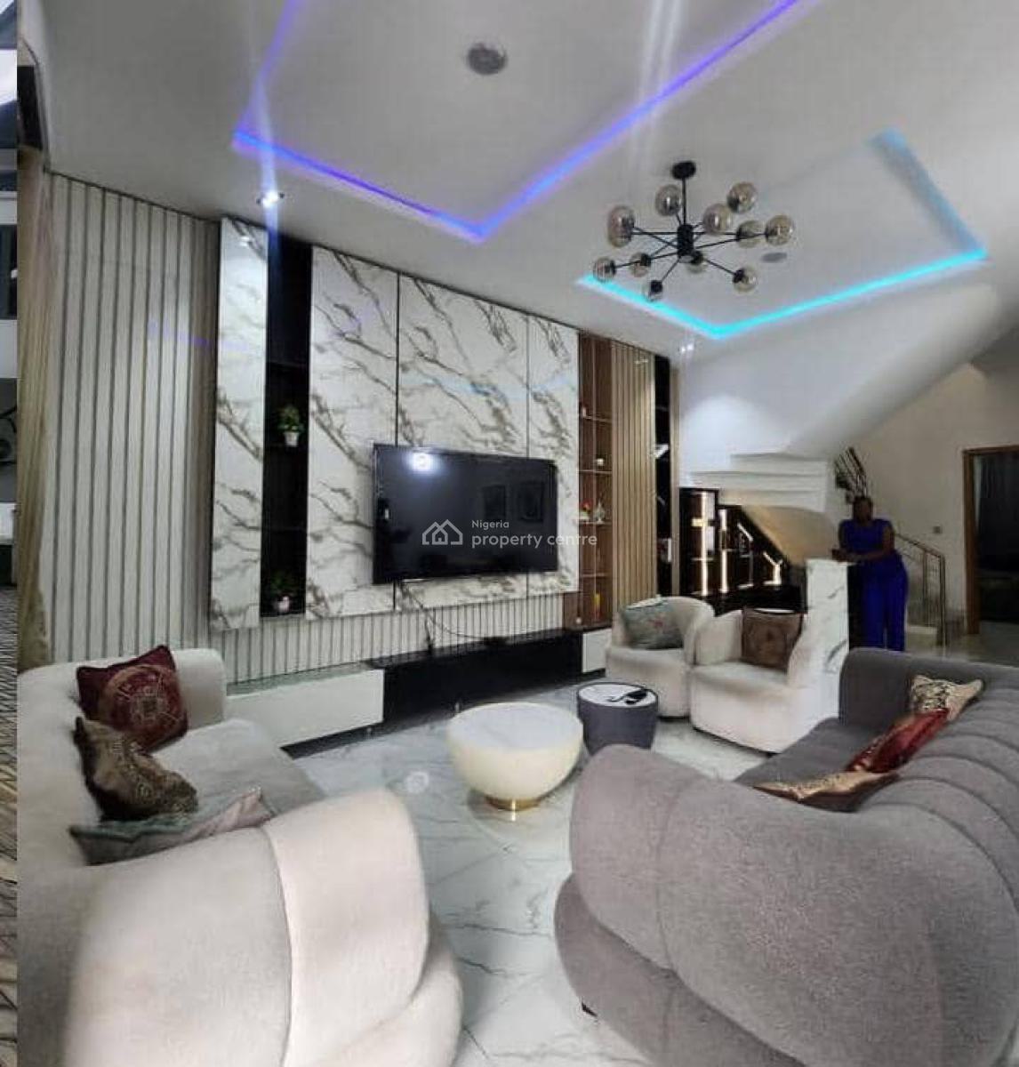 Luxury 4bedroom, Vgc, Lekki, Lagos, Terraced Duplex for Rent