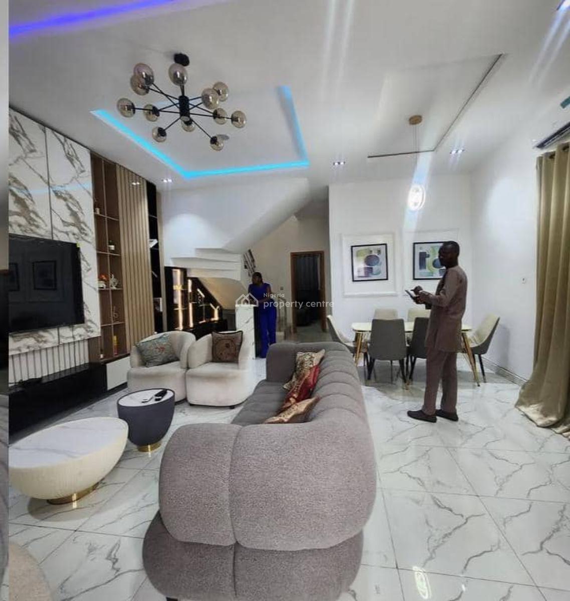Luxury 4bedroom, Vgc, Lekki, Lagos, Terraced Duplex for Rent