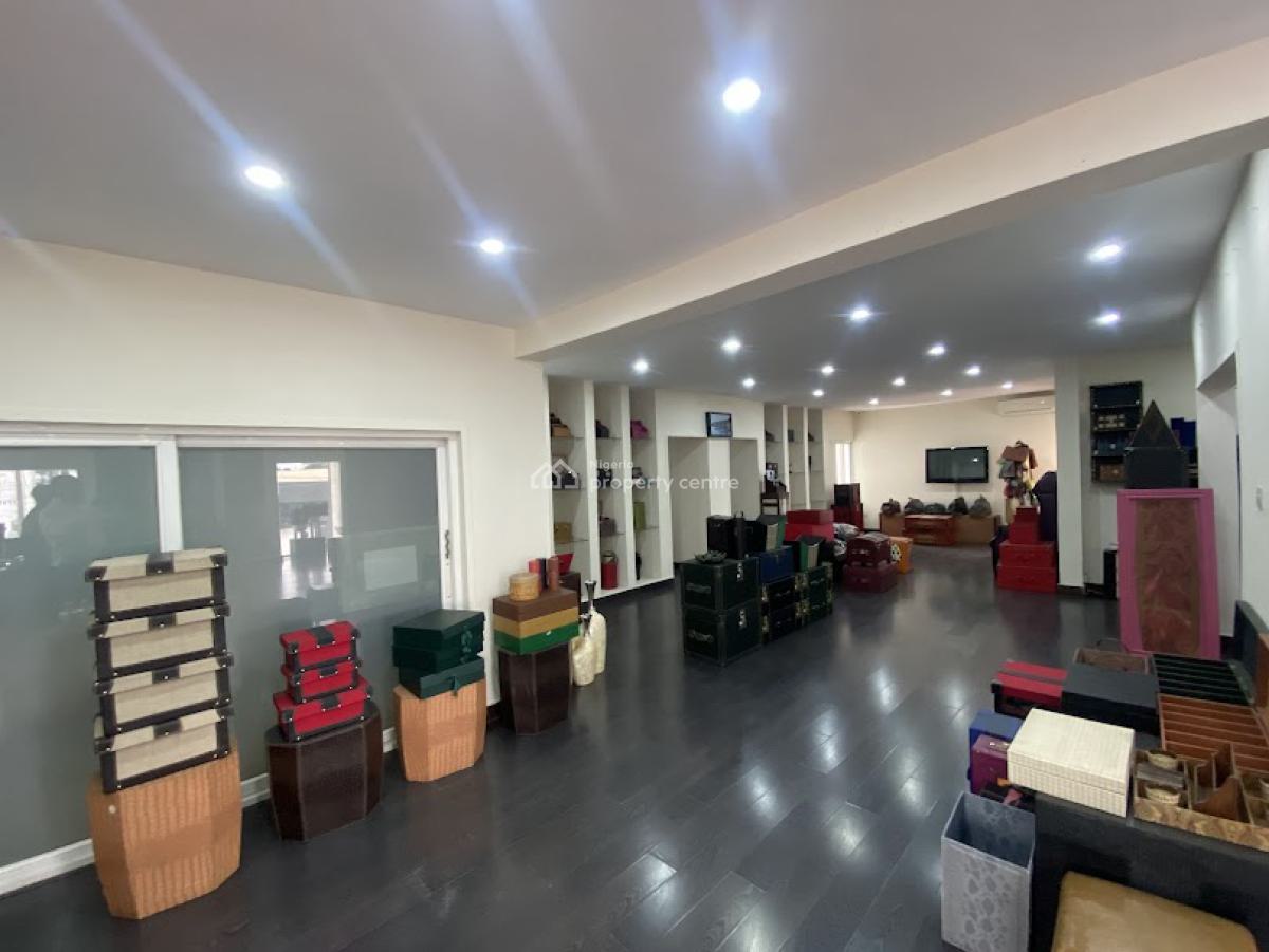 300 Sqm Showroom Space Available for Retails and Commercial Use, Oduduwa Way, Ikeja Gra, Ikeja, Lagos, Commercial Property for Rent