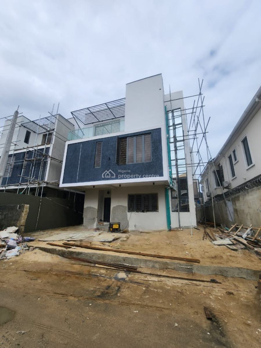 4 Bedroom Semi Detached Duplex with Bq, Off Ologolo Road, Ologolo, Lekki, Lagos, Semi-detached Duplex for Sale