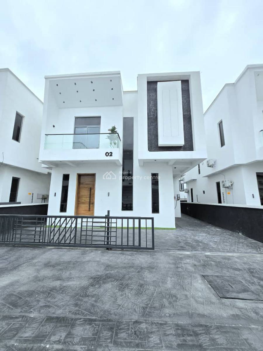 Lovely 4-bedroom Fully Detached Duplex with Bq, Idado, Lekki, Lagos, Detached Duplex for Rent