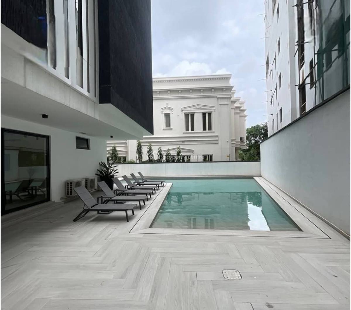 Luxury 4 Bedroom Pent-floor Masionette with Bq, Swimming Pool, Gym. Etc, Off Gerrard Road, Old Ikoyi, Ikoyi, Lagos, Flat / Apartment for Sale