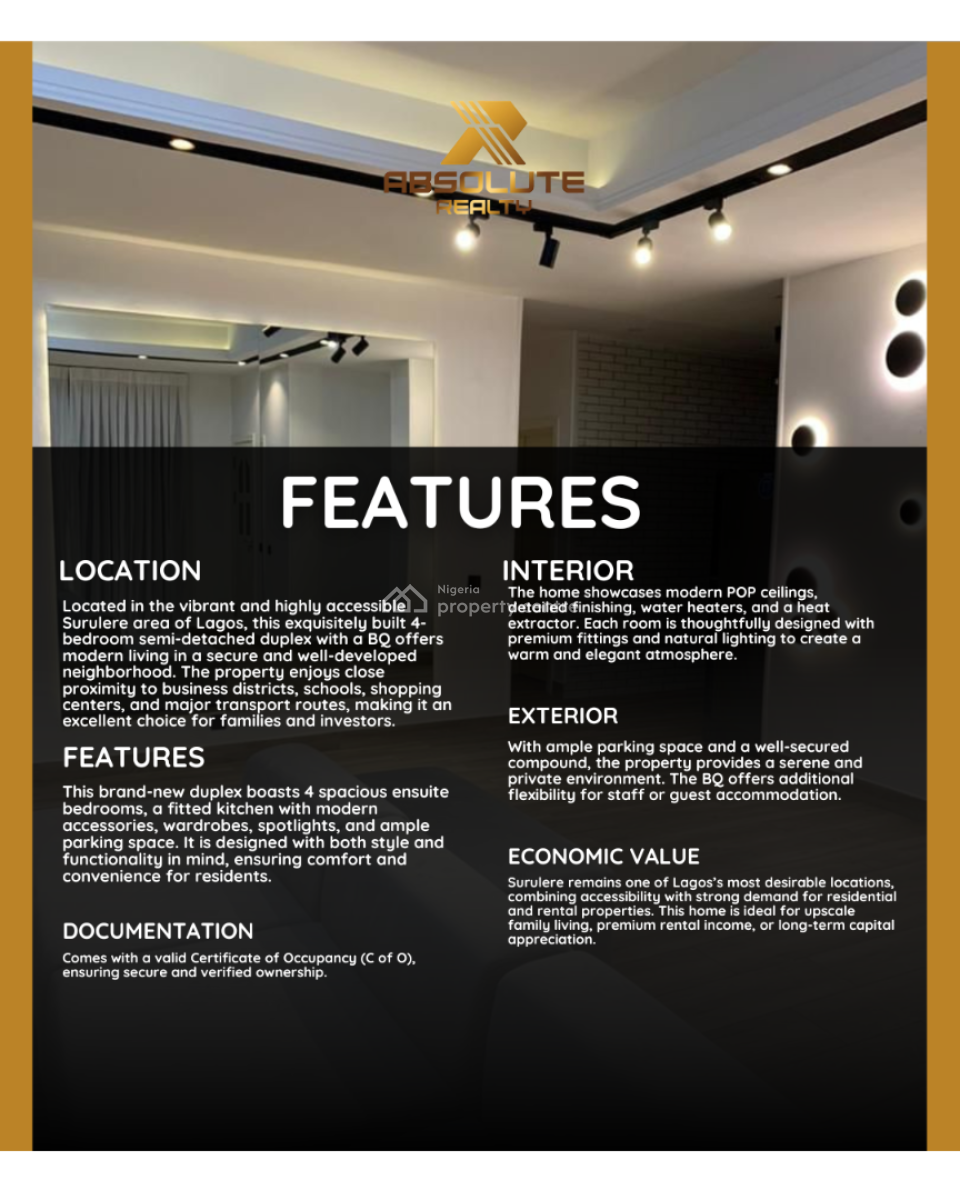 Distress 3 Bedroom Apartment, Ikoyi, Lagos, Flat / Apartment for Sale