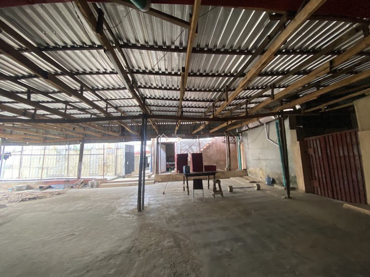 1,200sqm Warehouse Space with 3 Bedroom Apartment Available, Ikeja Gra, Ikeja, Lagos, Warehouse for Rent