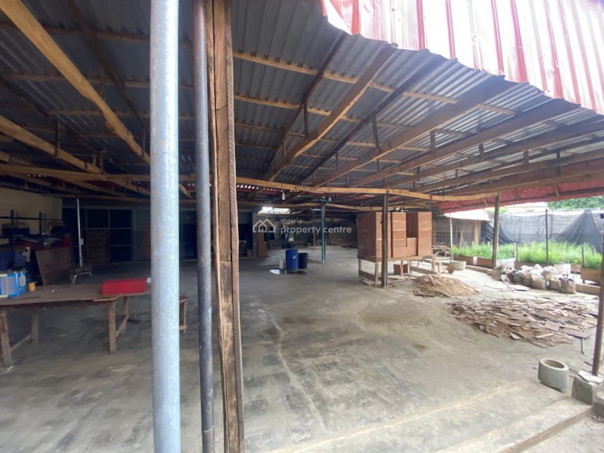 1,200sqm Warehouse Space with 3 Bedroom Apartment Available, Ikeja Gra, Ikeja, Lagos, Warehouse for Rent