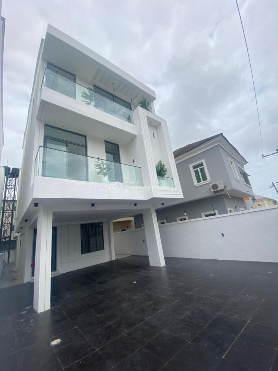 Spacious 6 Bedroom Fully Detached Duplex, Chevron, Lekki, Lagos, Detached Duplex for Sale