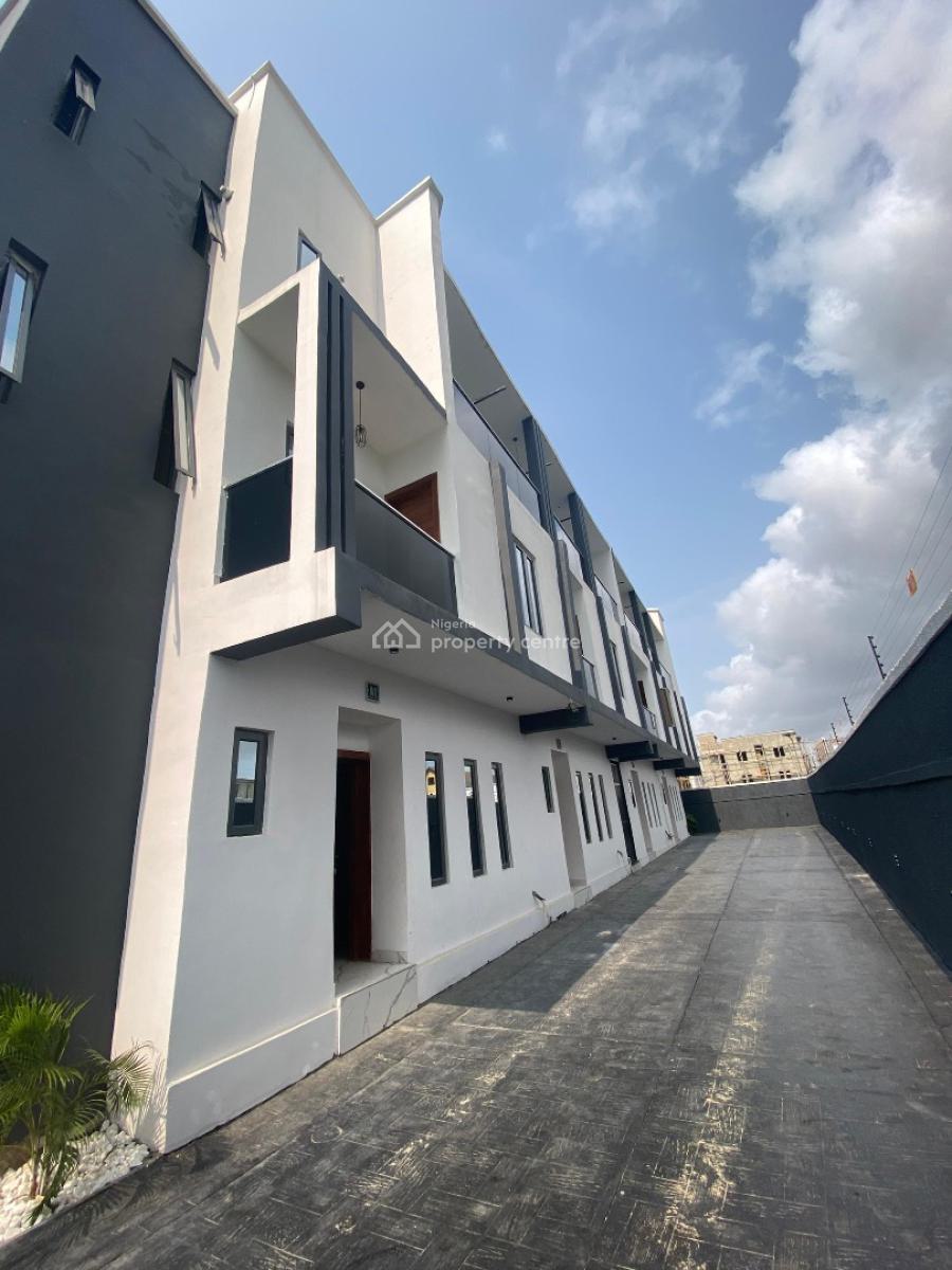Breathtaking 3 Bedroom Terraced Duplex with Bq, Ikota, Lekki, Lagos, Detached Duplex for Sale