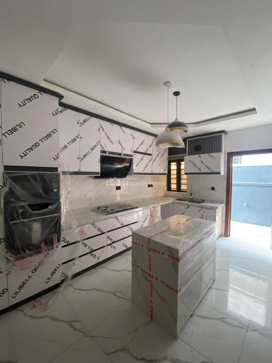 Breathtaking 3 Bedroom Terraced Duplex with Bq, Ikota, Lekki, Lagos, Detached Duplex for Sale