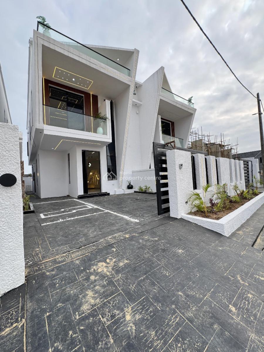 Exquisitely Finished 4 Bedroom Semi-detached Duplex  with Bq., Ikota, Lekki, Lagos, Semi-detached Duplex for Sale