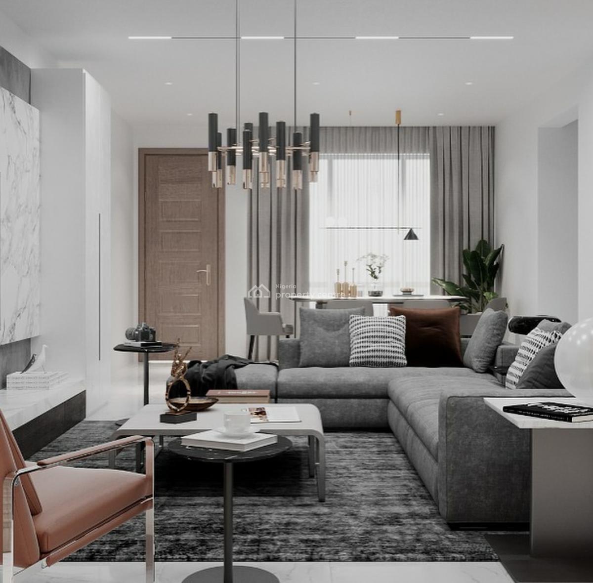 Waterfront Off-plan Luxury 4 Bedroom Apartments with Bq, Ikoyi, Lagos, Flat / Apartment for Sale