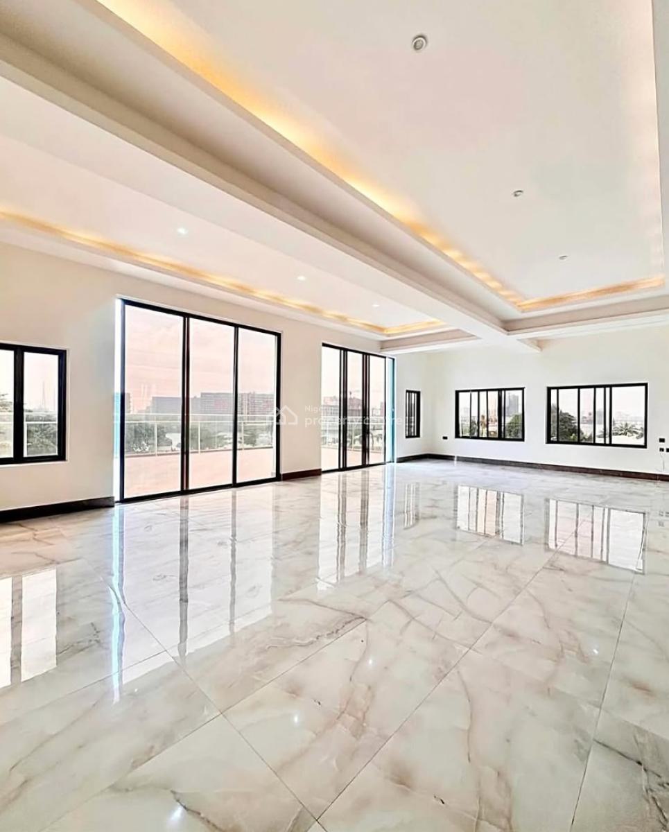 Upscale 5 Bedroom Maisonette Penthouse with Elevator and Swimming Pool, Old Ikoyi, Ikoyi, Lagos, Terraced Duplex for Sale
