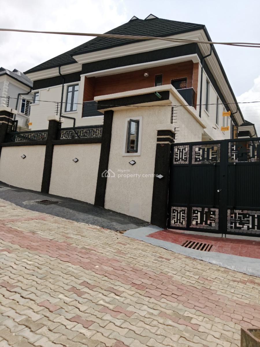 Newly Built Spacious 4 Bedroom Detached Duplex with Bq, Off Ajayi Road, Ogba, Ikeja, Lagos, Detached Duplex for Sale