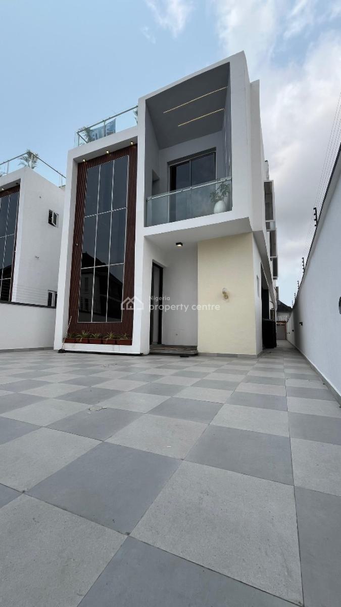 5 Bedroom Detached Duplex with Swimming Pool Gym and Cinema, Chevron, Lekki, Lagos, Detached Duplex for Sale
