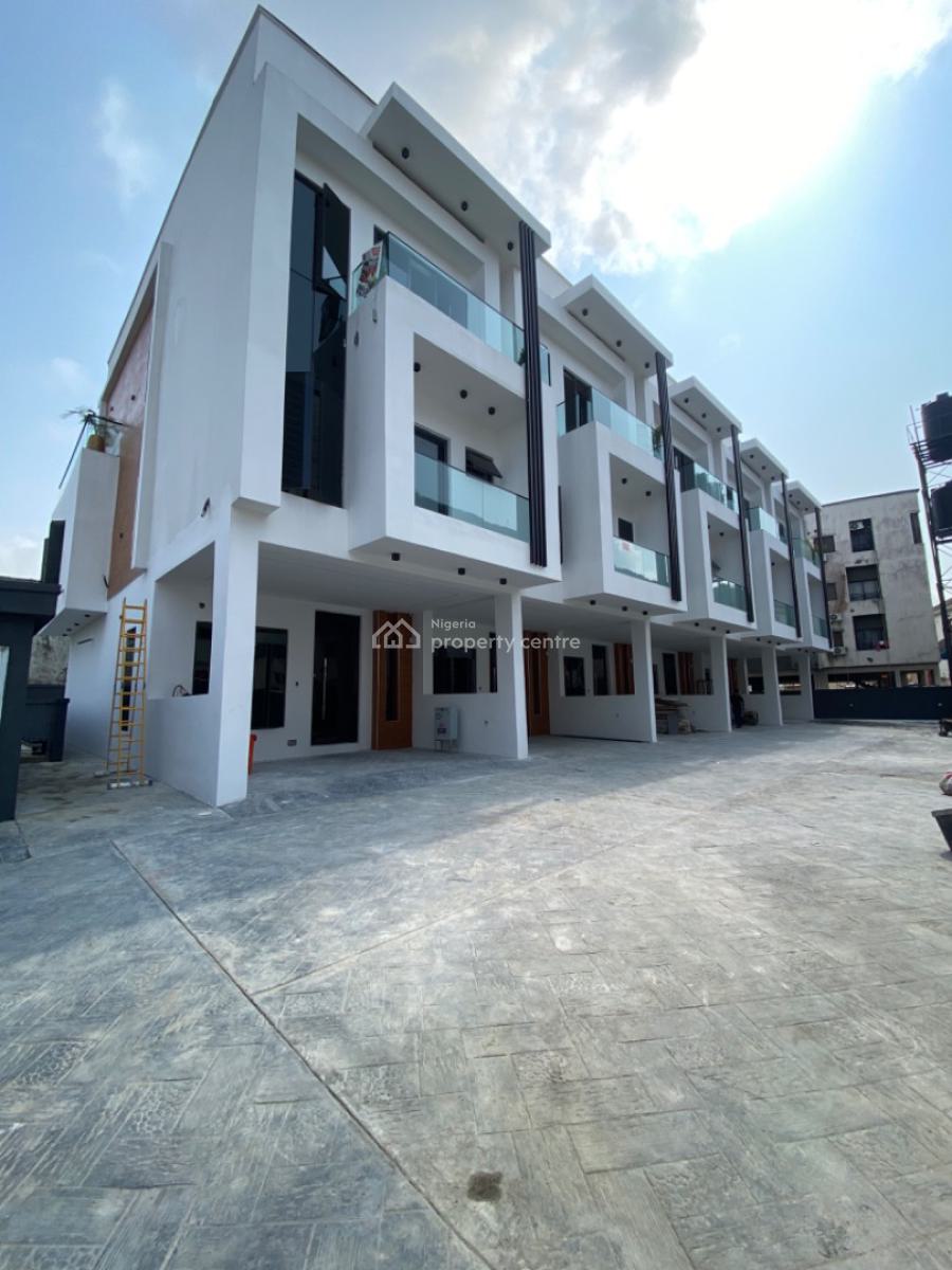a Contemporary Fully Serviced 4 Bedrooms Terrace Duplex Rooftop Terrac, Gated Estate Osapa London Lekki /estate with Access Code, Osapa, Lekki, Lagos, Terraced Duplex for Sale
