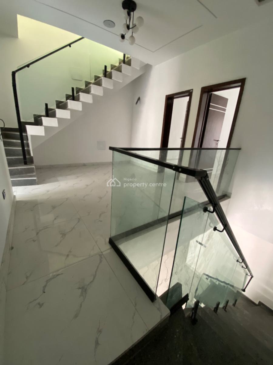 a Contemporary Fully Serviced 4 Bedrooms Terrace Duplex Rooftop Terrac, Gated Estate Osapa London Lekki /estate with Access Code, Osapa, Lekki, Lagos, Terraced Duplex for Sale