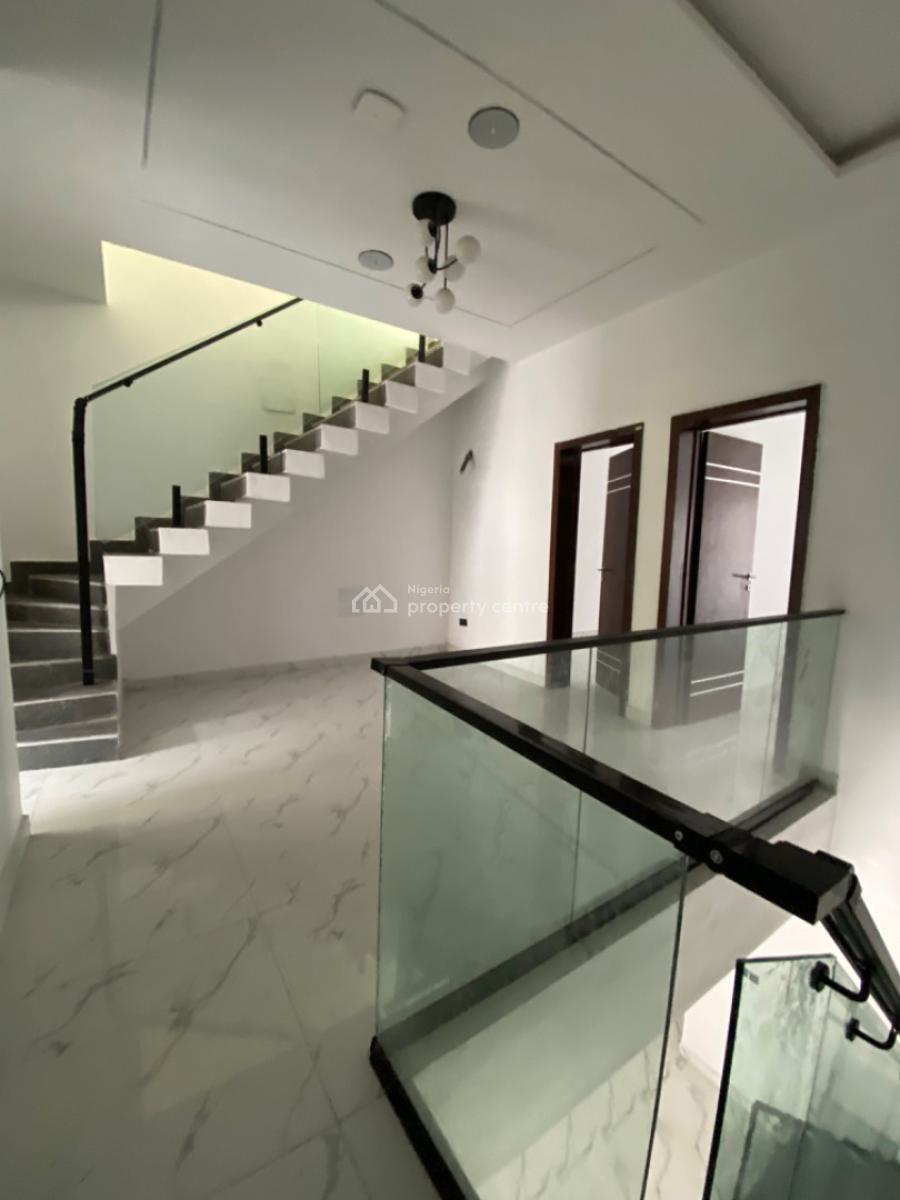 a Contemporary Fully Serviced 4 Bedrooms Terrace Duplex Rooftop Terrac, Gated Estate Osapa London Lekki /estate with Access Code, Osapa, Lekki, Lagos, Terraced Duplex for Sale