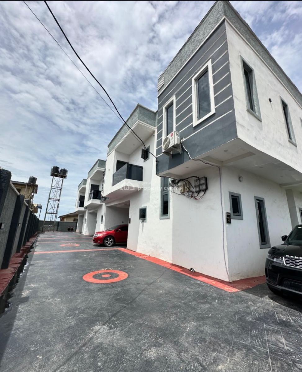 4 Bedroom Nicely Finished Duplex, Ogba, Ikeja, Lagos, Terraced Duplex for Sale