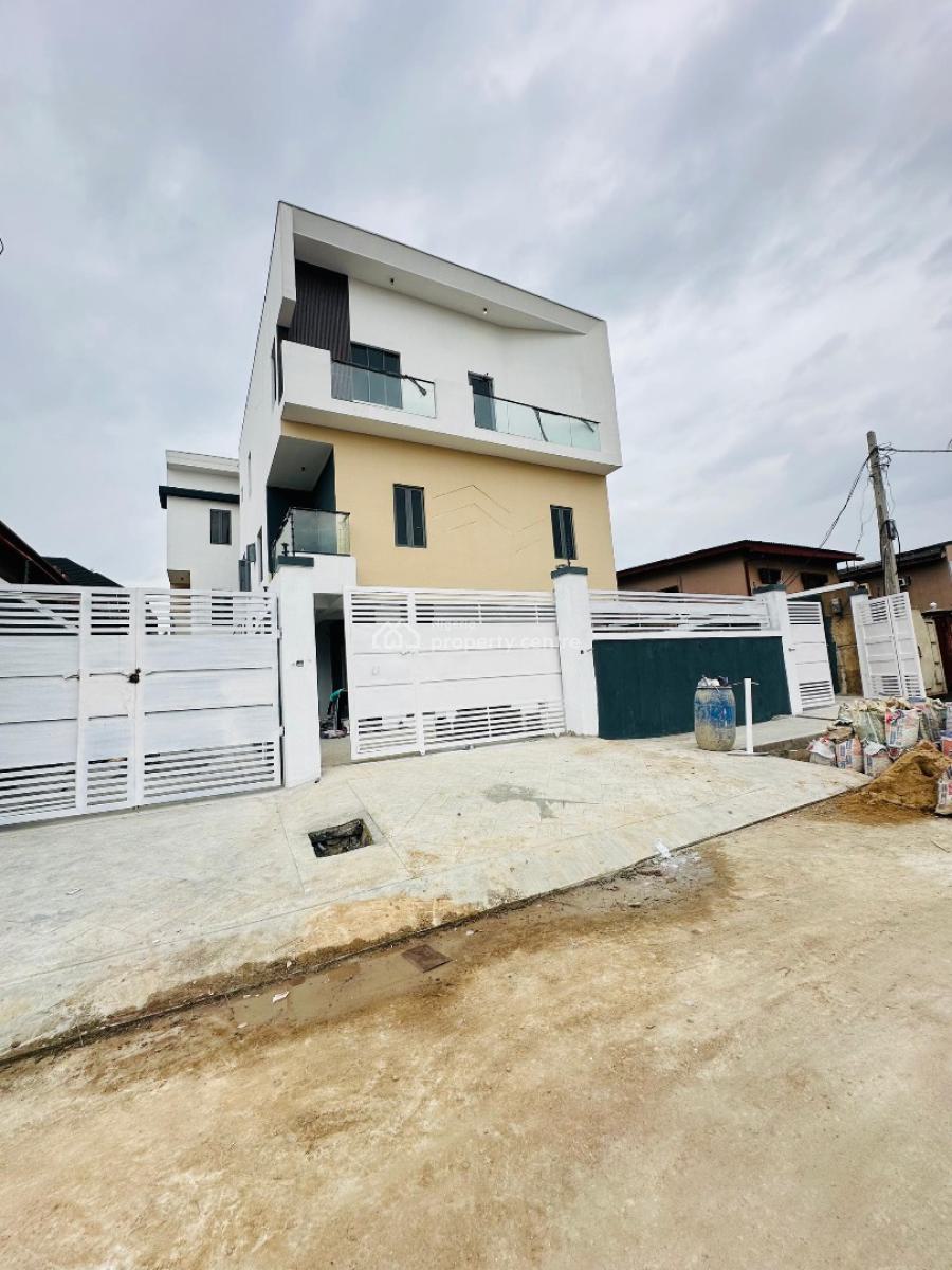 Exquisitely Built 4 Bedroom Fully Detached Duplex with Bq, Off Wemco Road, Ogba, Ikeja, Lagos, Detached Duplex for Sale