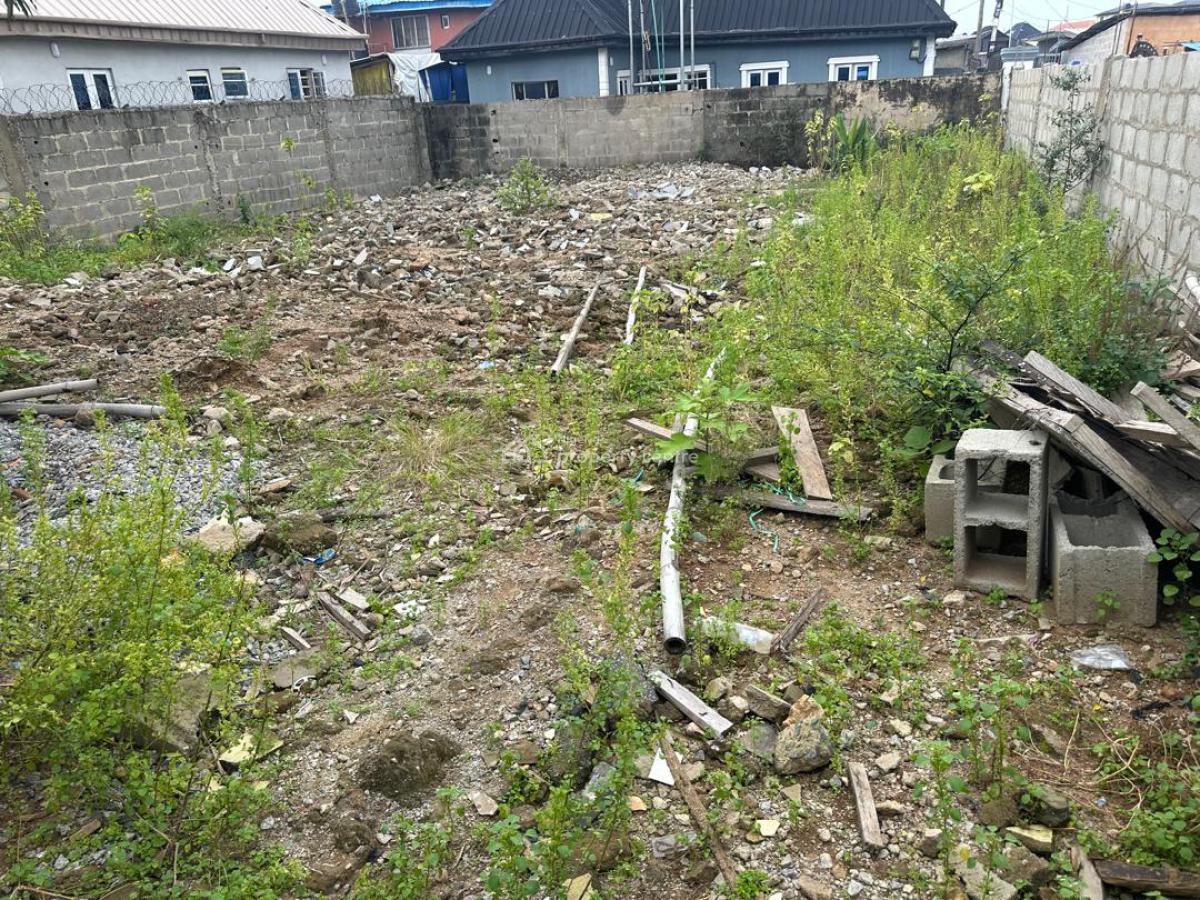 Half Plot of Land, Haruna, Ogba, Ikeja, Lagos, Land for Sale