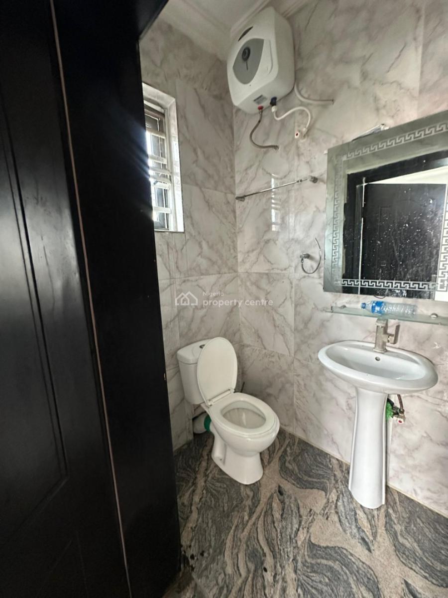 Upstairs Bedroom in a Shared 4 Bedroom Duplex- Video, Thomas Estate, Ajah, Lagos, Self Contain (single Rooms) for Rent