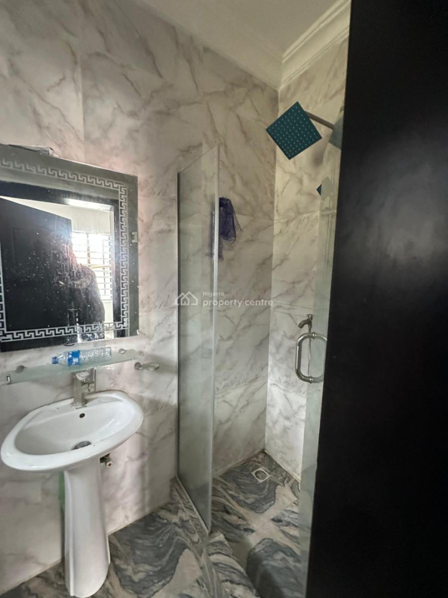 Upstairs Bedroom in a Shared 4 Bedroom Duplex- Video, Thomas Estate, Ajah, Lagos, Self Contain (single Rooms) for Rent