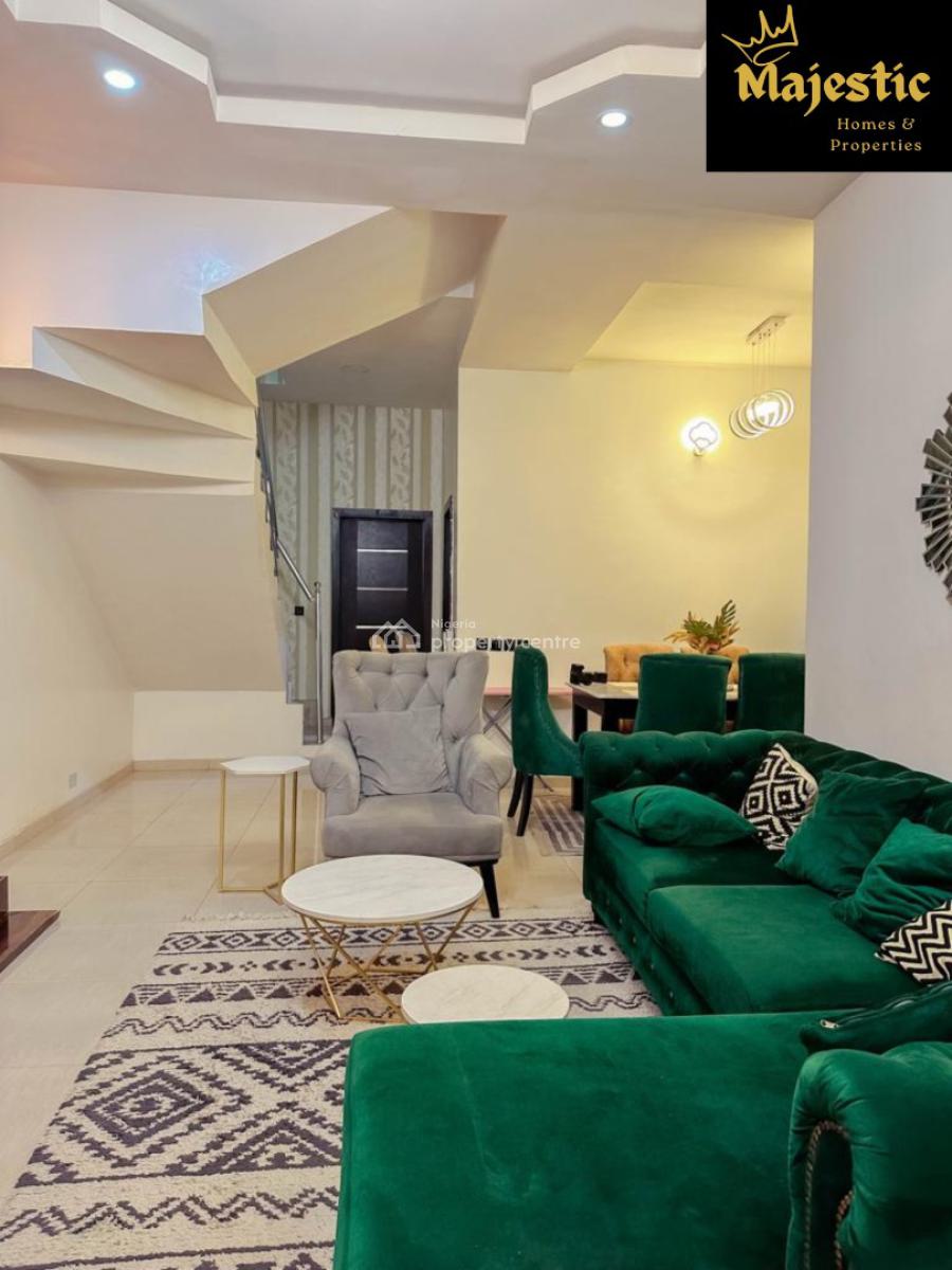 Fully Furnished Luxury 4 Bedroom Duplex, Agungi, Lekki, Lagos, Semi-detached Duplex for Rent