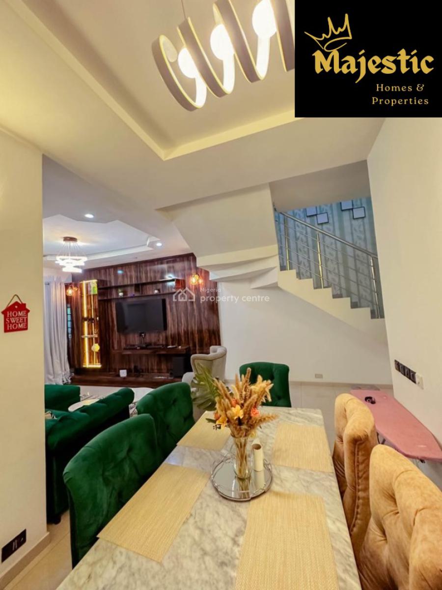 Fully Furnished Luxury 4 Bedroom Duplex, Agungi, Lekki, Lagos, Semi-detached Duplex for Rent