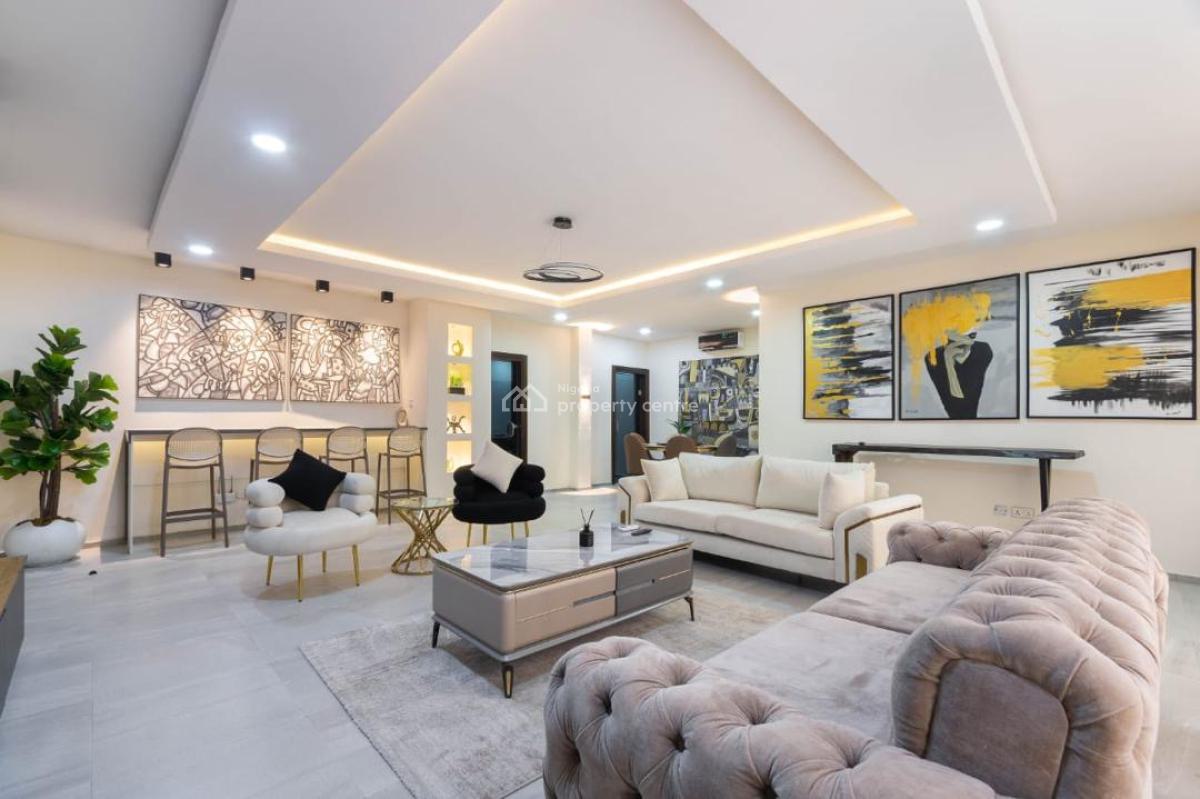 Waterfront 3 Bedroom Penthouse, Banana Island, Ikoyi, Lagos, Flat / Apartment Short Let