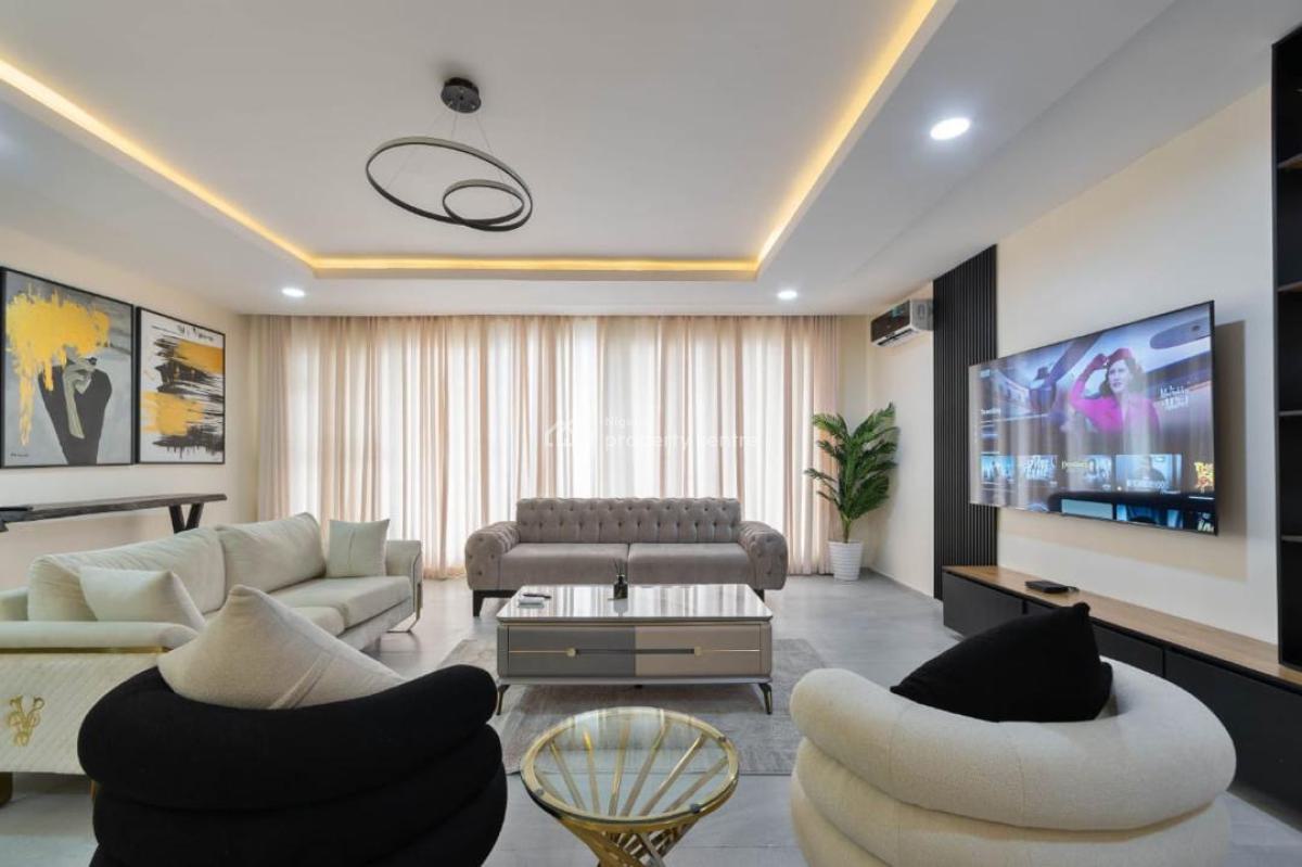 Waterfront 3 Bedroom Penthouse, Banana Island, Ikoyi, Lagos, Flat / Apartment Short Let