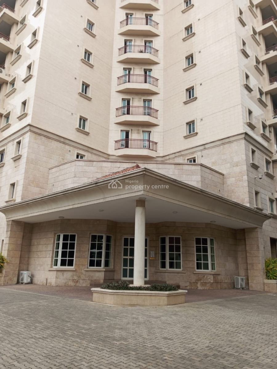 9th Floor 4 Bed Serviced Apartment with Pool, Squash Court & Bq, Osborne Road, By Gerrard Road,, Ikoyi, Lagos, Flat / Apartment for Rent