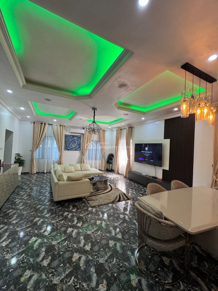 Fully Furnished 3 Bedroom Detached Duplex + 2 Bq, Standby Gen, Cinema, Osapa, Lekki, Lagos, Detached Duplex for Rent